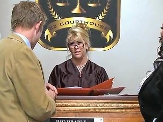 Big Tits In The Courtroom